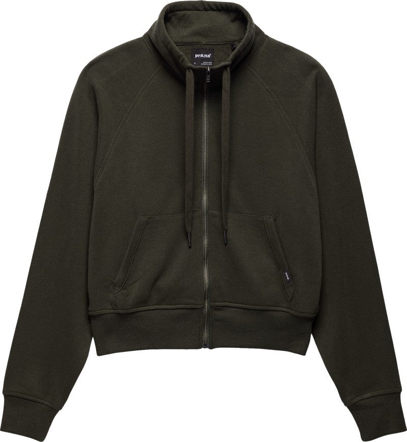 Cozy Up Full Zip - Womens - nori 1