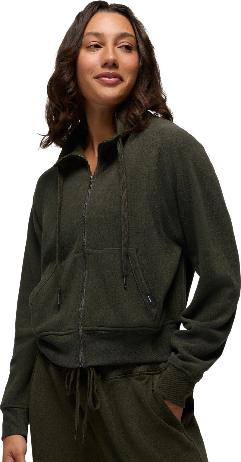 Cozy Up Full Zip - Womens - nori 1