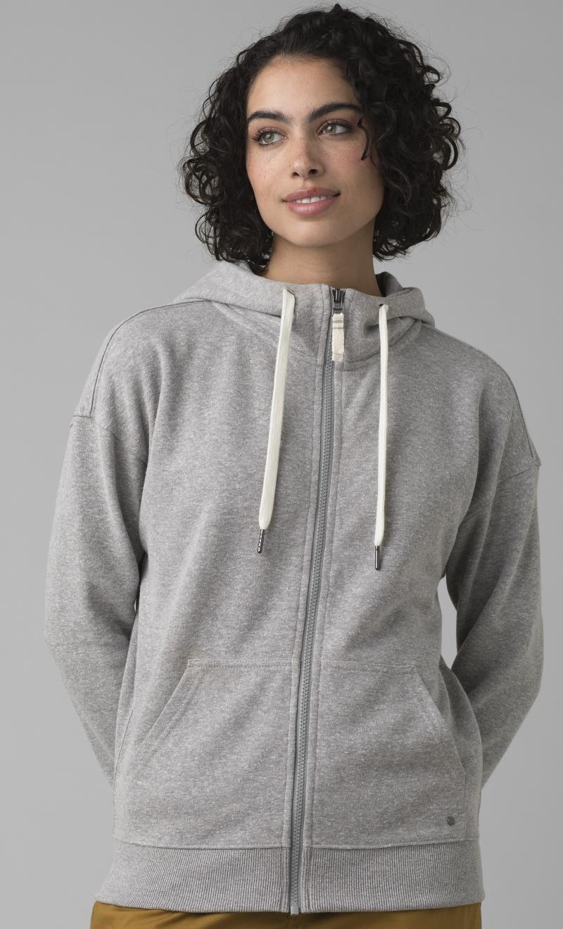 Cozy Up Jacket - Womens - Heather Grey 2