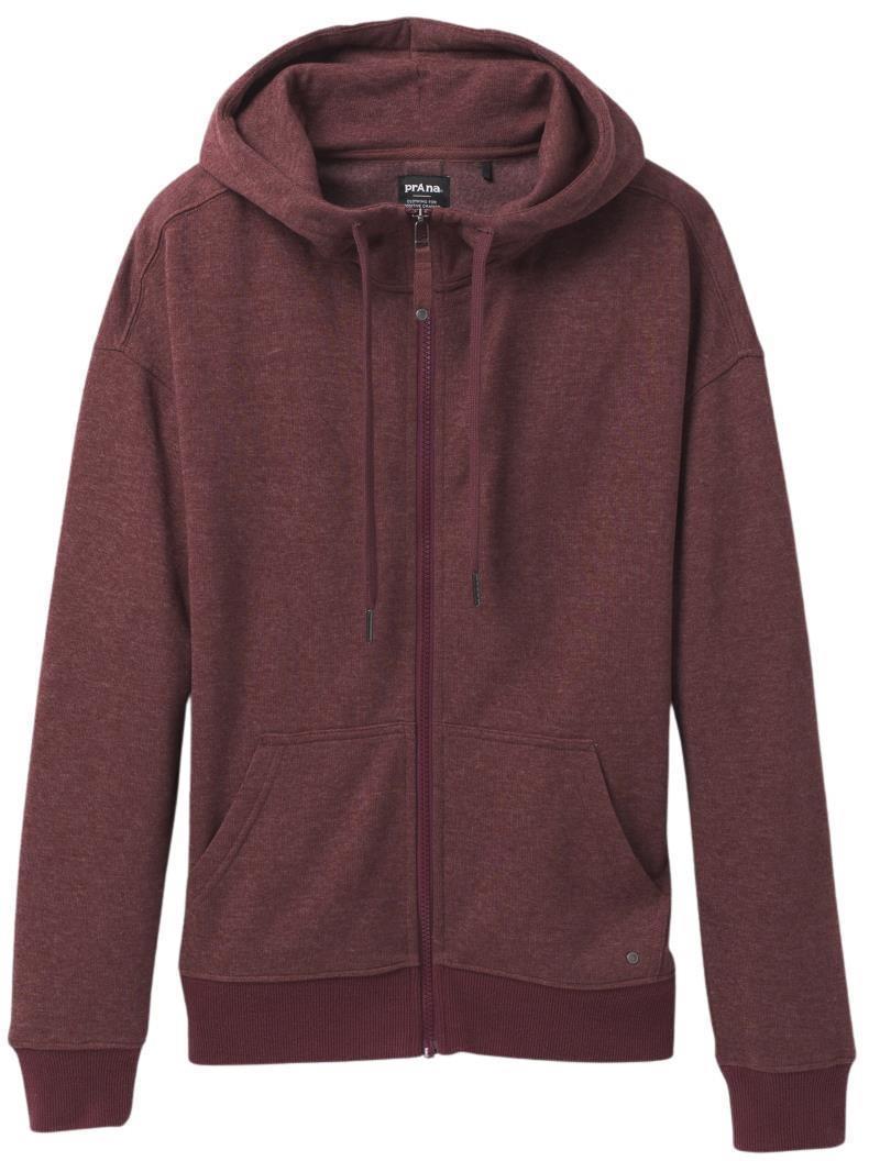 Cozy Up Jacket - Womens - Maroon Heather 1
