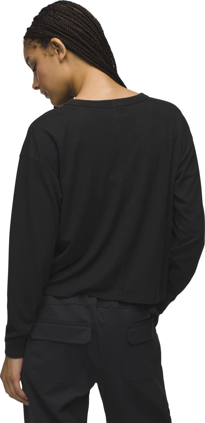 Cozy Up LS Crew - Womens - Black 3