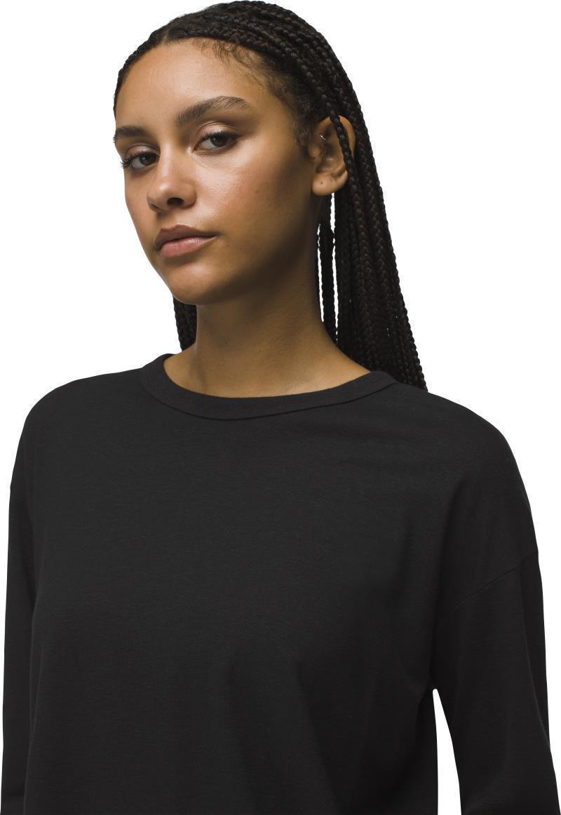 Cozy Up LS Crew - Womens - Black 4