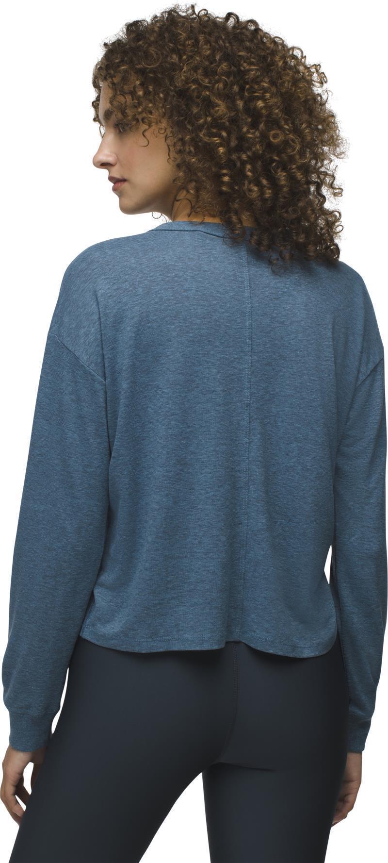 Cozy Up LS Crew - Womens - High Tide Heather 3