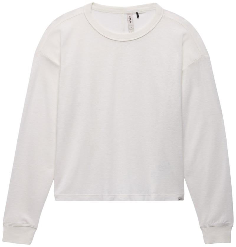 Cozy Up LS Crew - Womens - soft white 1