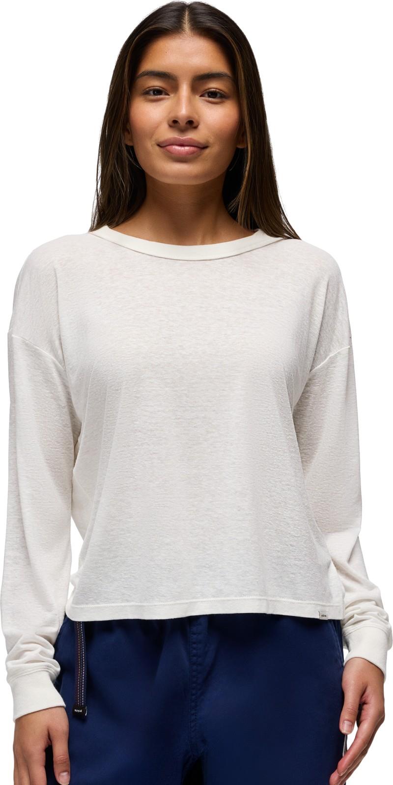 Cozy Up LS Crew - Womens - soft white 1