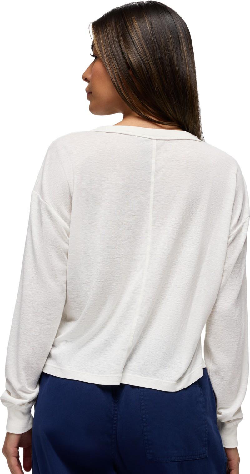 Cozy Up LS Crew - Womens - soft white 1