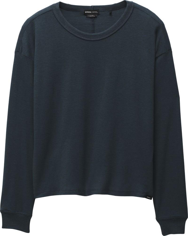 Cozy Up LS Crew - Womens - stormy night heather 1