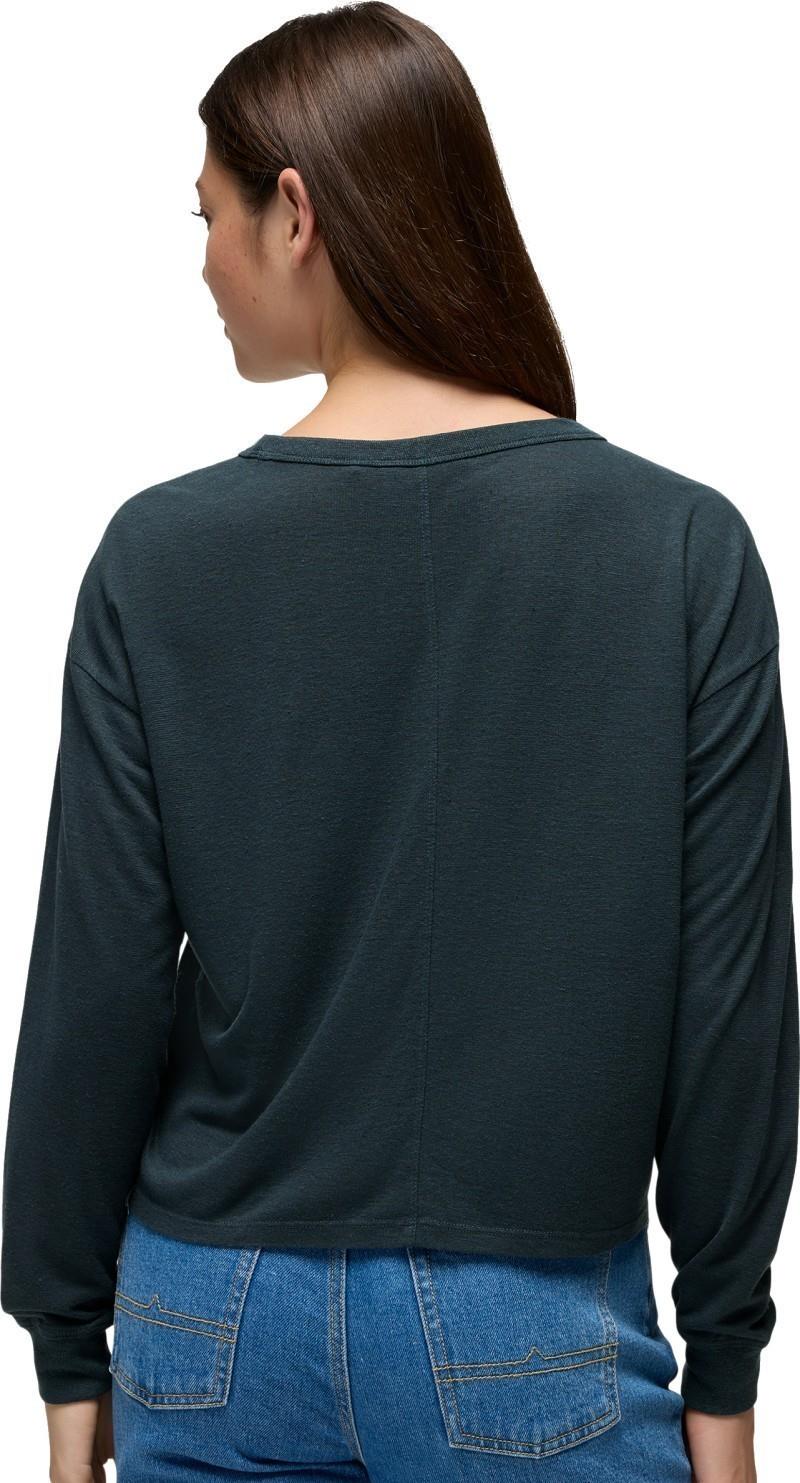 Cozy Up LS Crew - Womens - stormy night heather 1