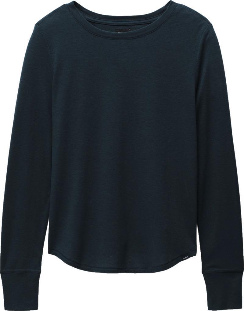 Cozy Up LS Tee - Womens - Stormy Night Heather 1