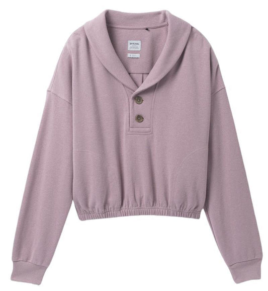 Cozy Up Michie Top - Womens - soft musk heather 1