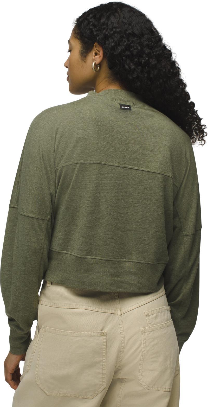Cozy Up Mock Neck - Womens - Rye Green 3