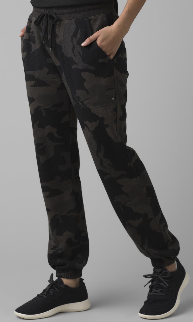 Cozy Up Pants, Reg - Womens - Black Camo 4