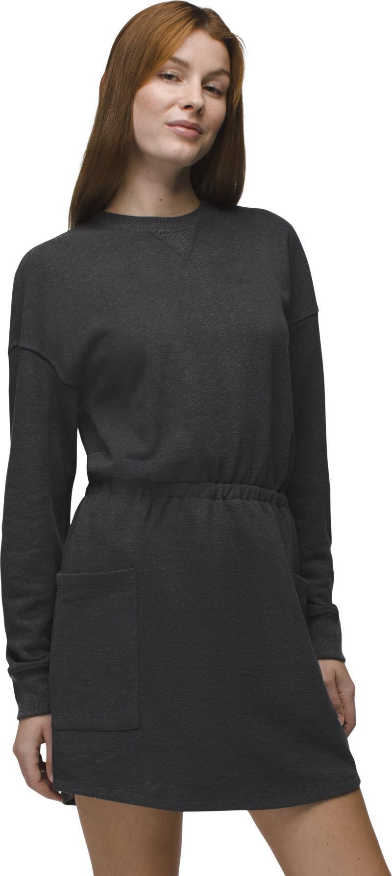 Cozy Up Pocket Dress - Charcoal 2