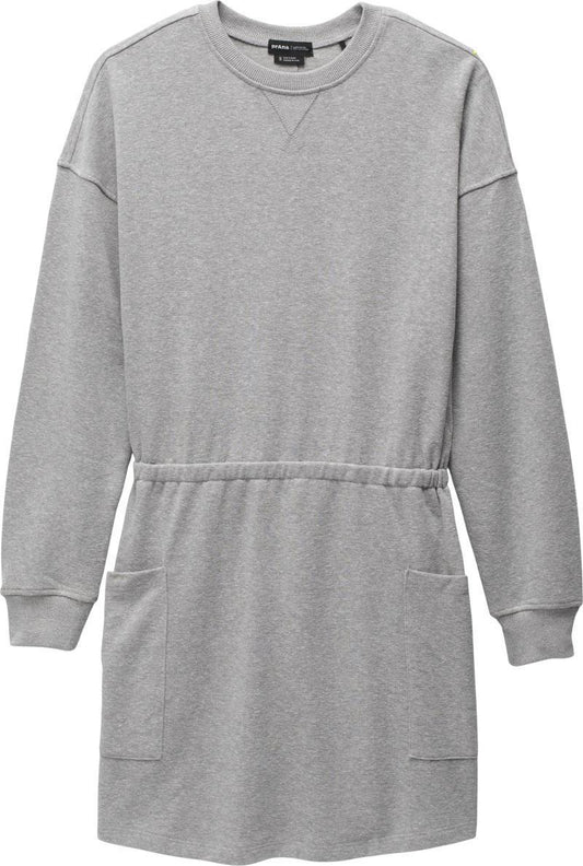 Cozy Up Pocket Dress - Heather Grey 1