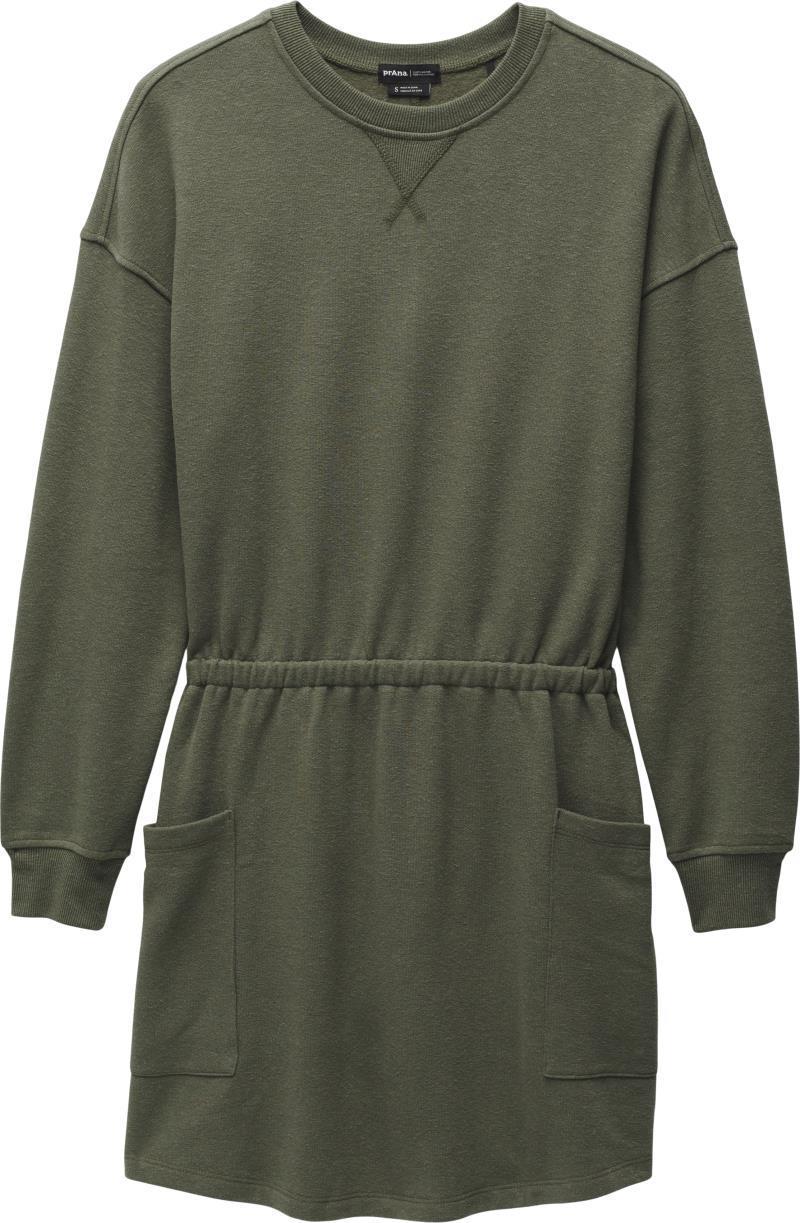 Cozy Up Pocket Dress - Rye Green Heather 1