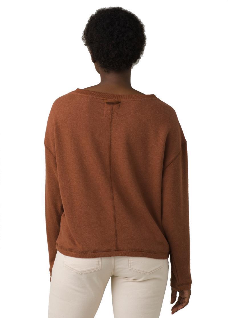 Cozy Up Polmdale Top - Womens - roux heather 1