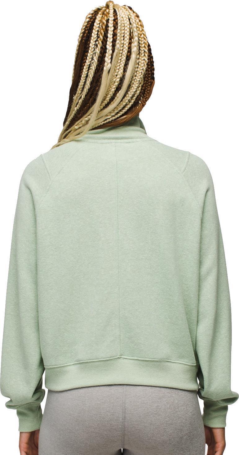 Cozy Up Pullover - Womens - Pale Aloe Heather 3