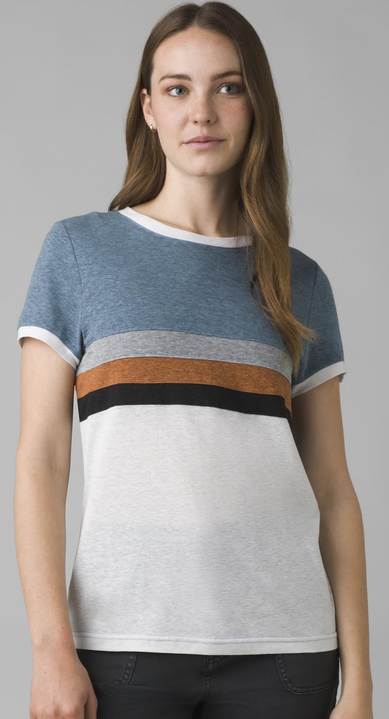 Cozy Up Ringer Tee - Womens - Nightshade 2
