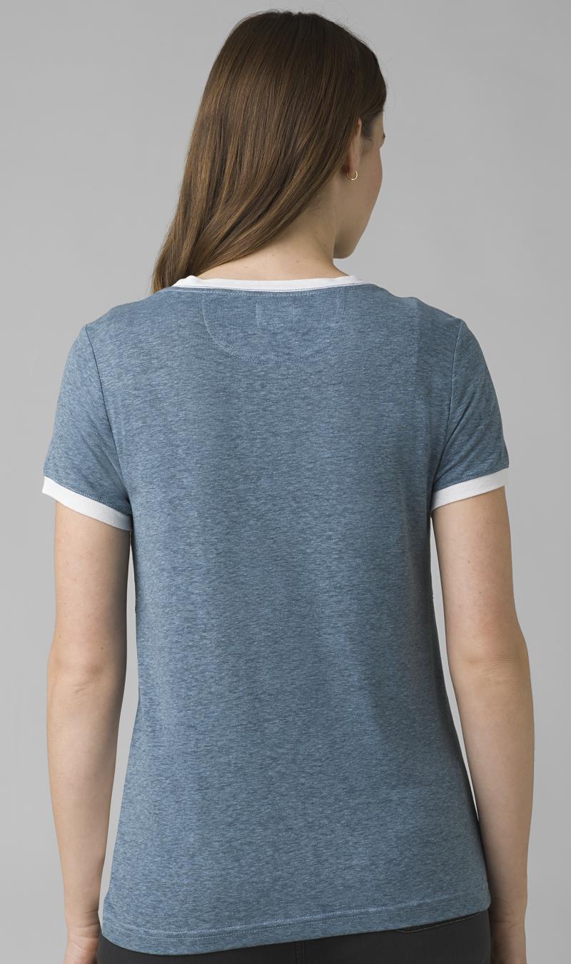 Cozy Up Ringer Tee - Womens - Nightshade 3