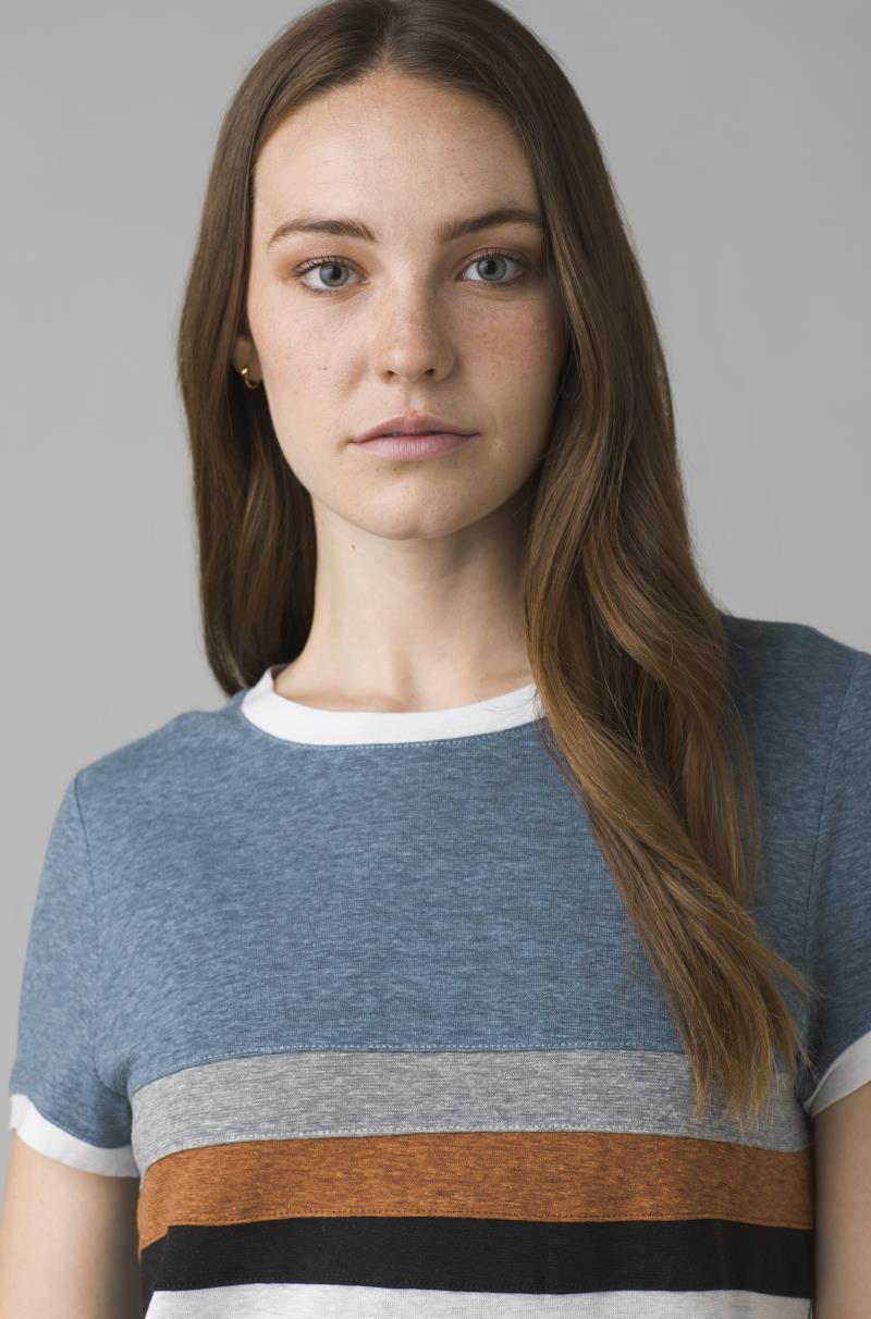 Cozy Up Ringer Tee - Womens - Nightshade 4