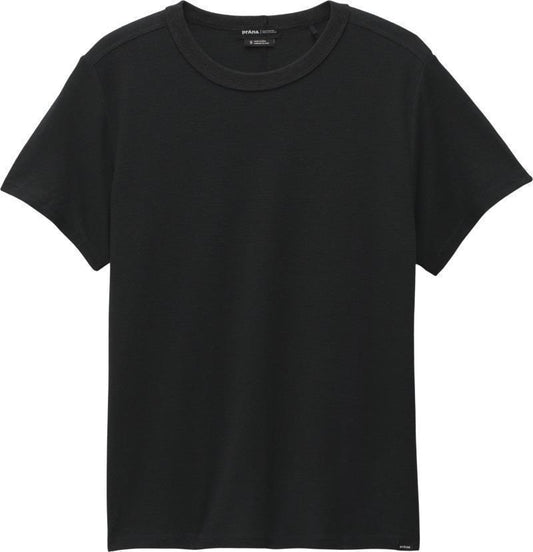 Cozy Up SS Crew - Womens - black 1