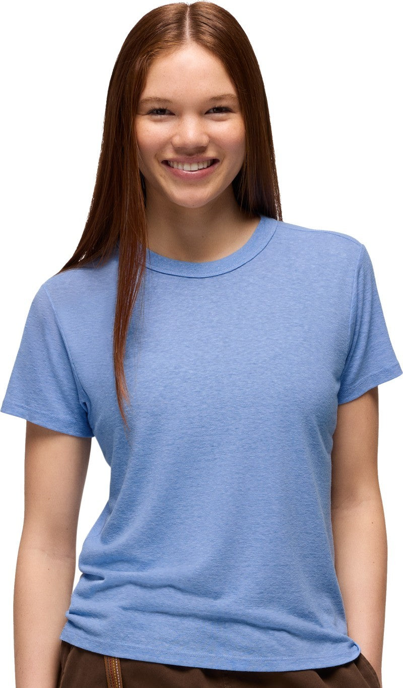 Cozy Up SS Crew - Womens - blue vibes 1