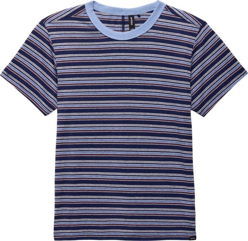 Cozy Up SS Crew - Womens - capulet blue stripe 1