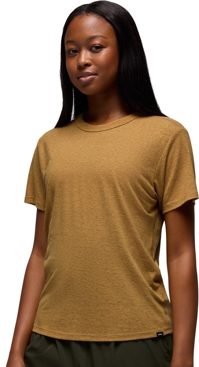 Cozy Up SS Crew - Womens - dijon 1