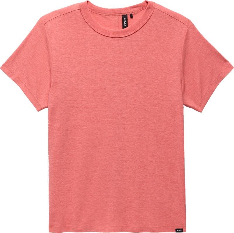 Cozy Up SS Crew - Womens - guava 1