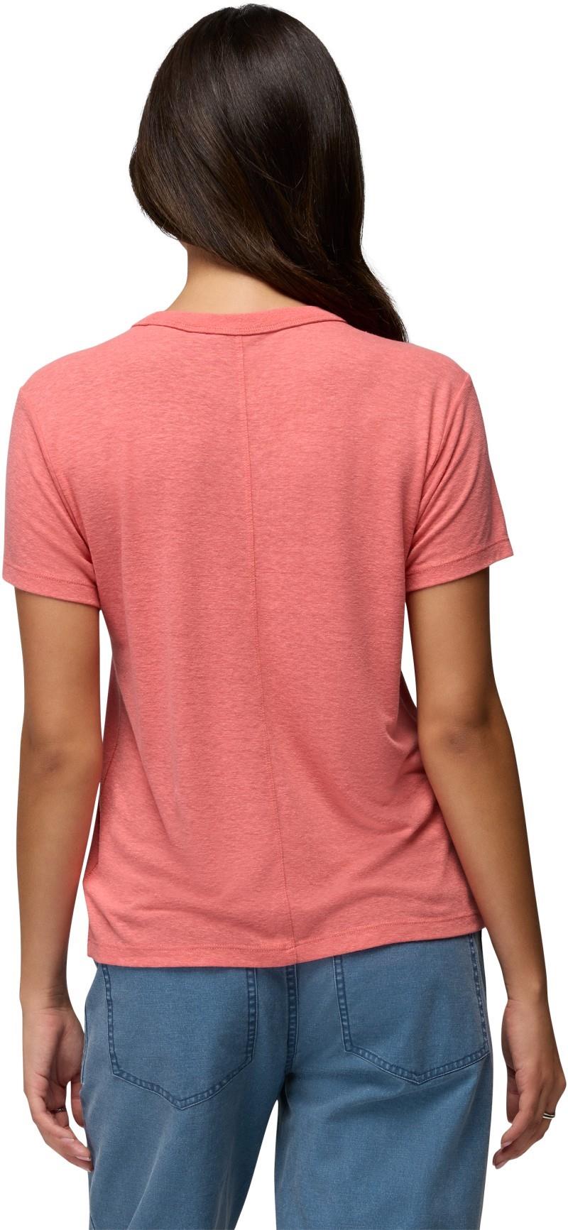 Cozy Up SS Crew - Womens - guava 1