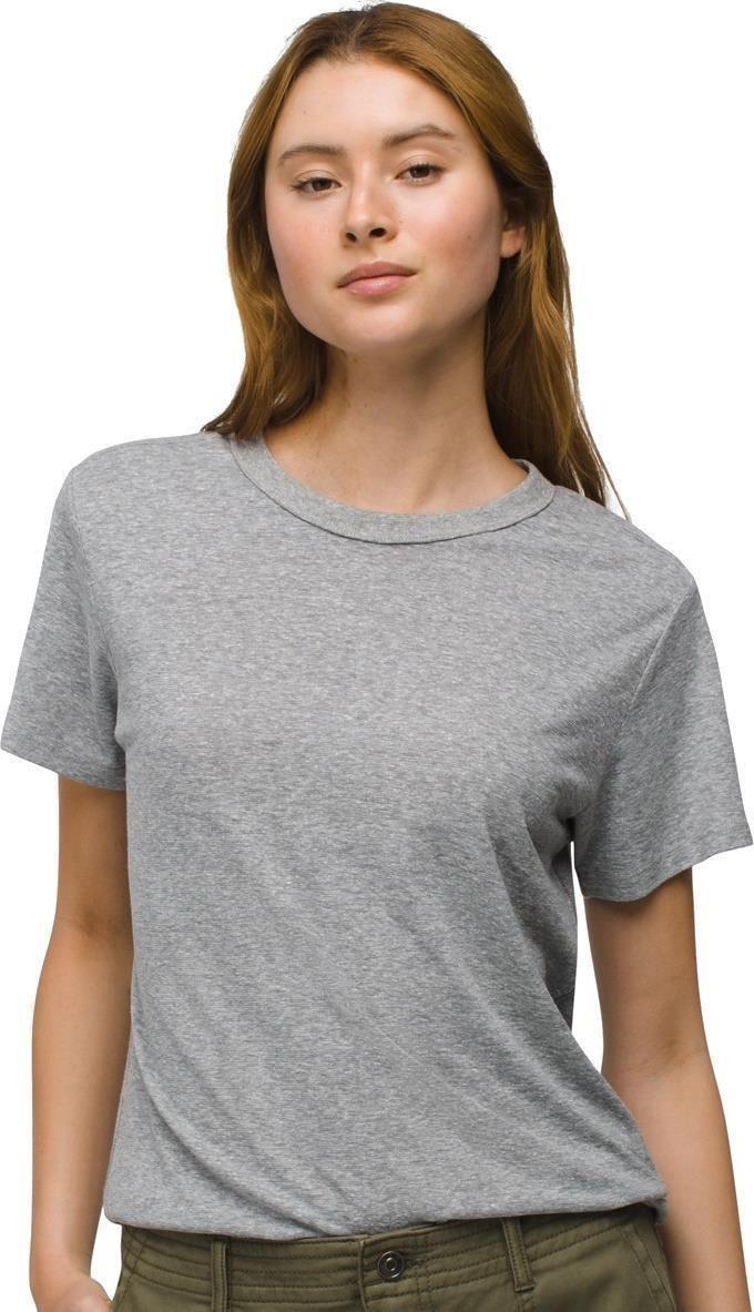 Cozy Up SS Crew - Womens - heather grey 1