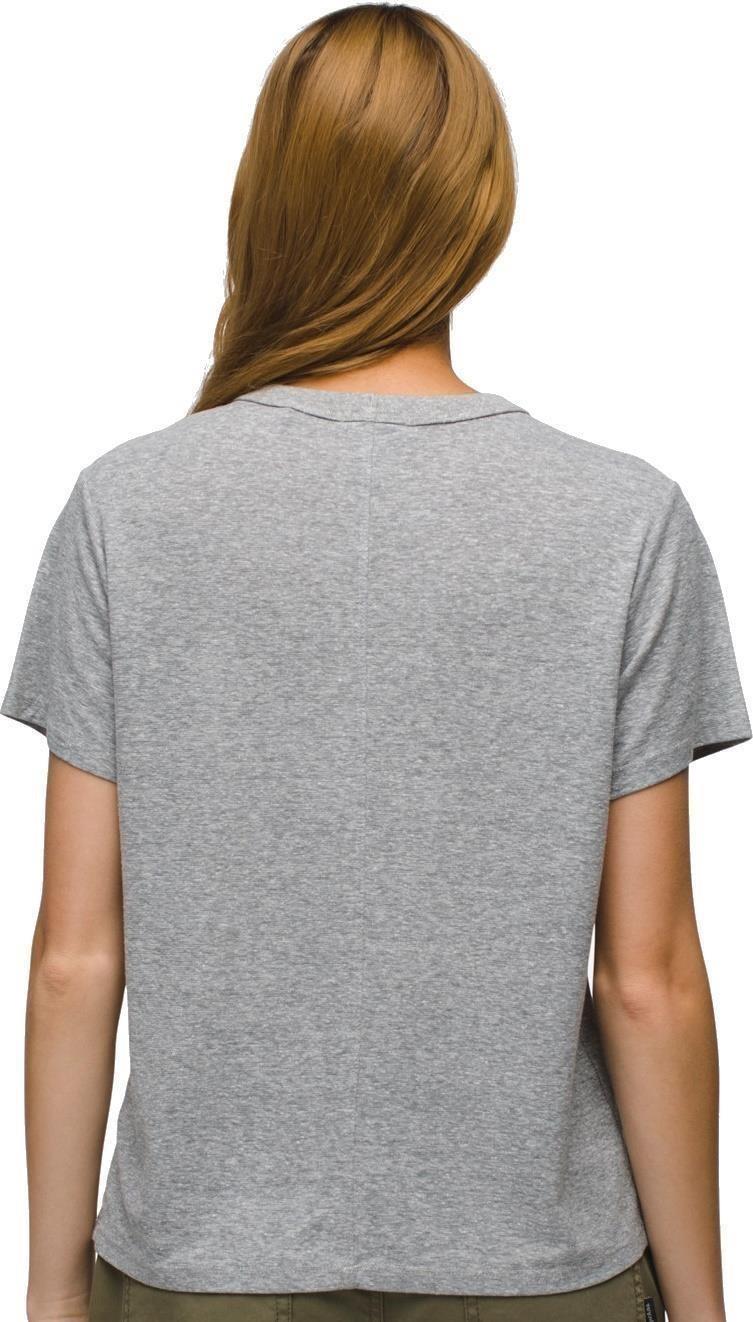 Cozy Up SS Crew - Womens - heather grey 1