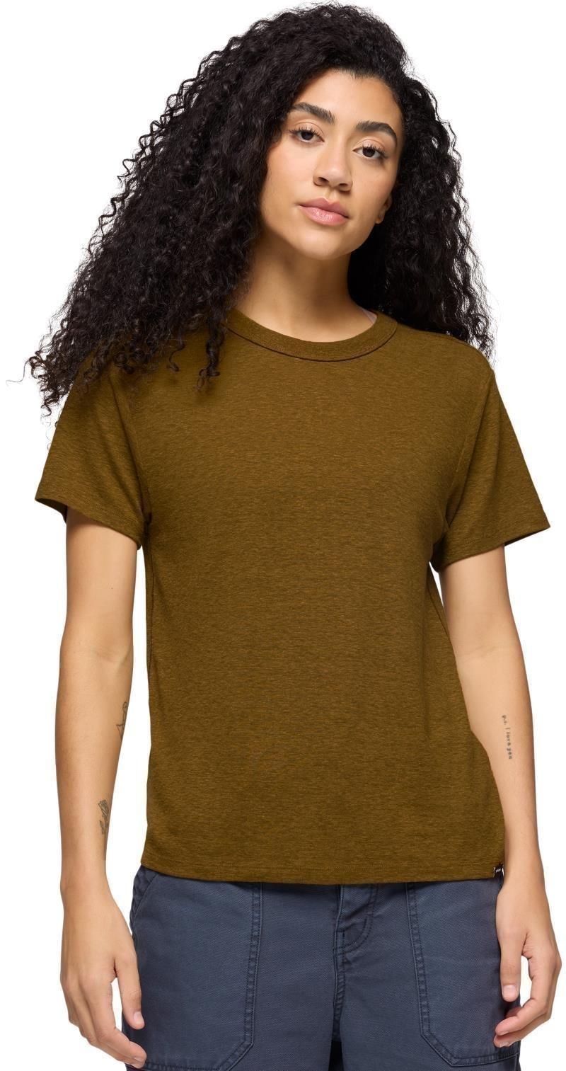 Cozy Up SS Crew - Womens - retro olive 1