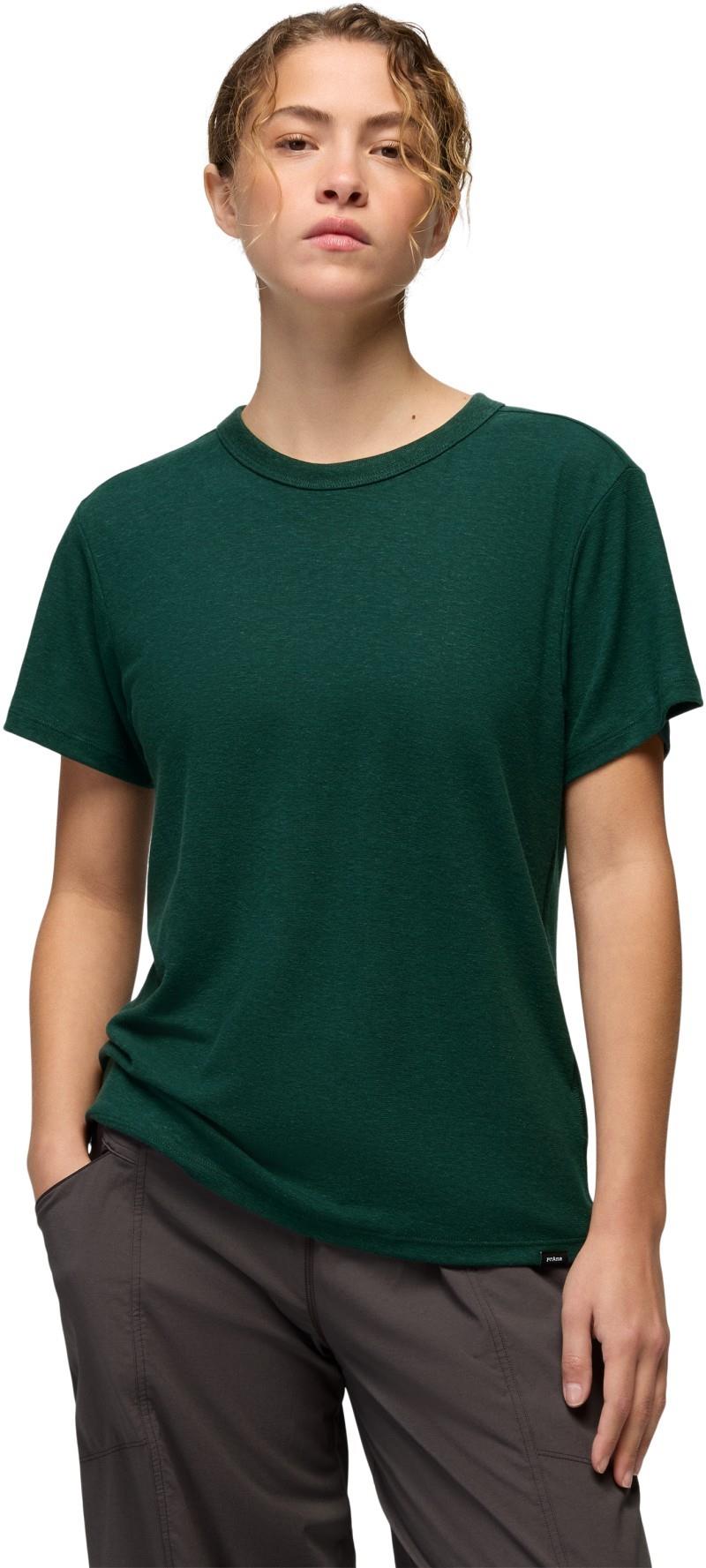 Cozy Up SS Crew - Womens - root green 1