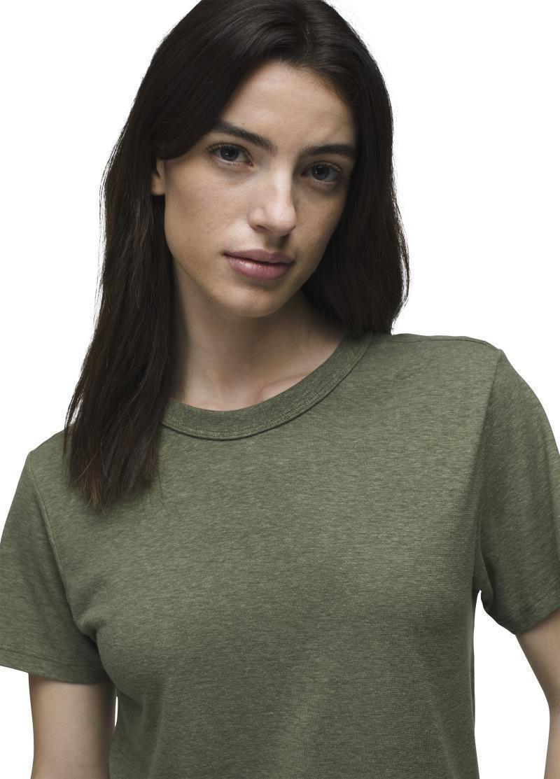 Cozy Up SS Crew - Womens - rye green 1
