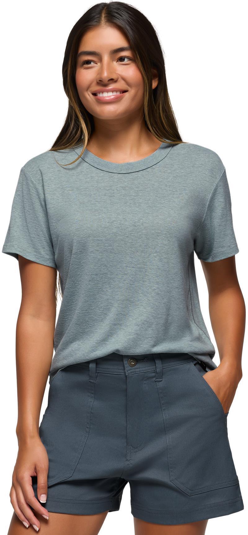 Cozy Up SS Crew - Womens - saltwater 1