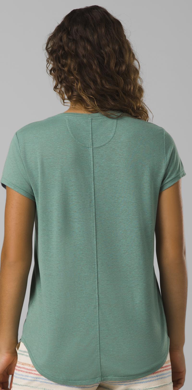 Cozy Up Scoop Neck Tee - Womens - Cove Heather 3