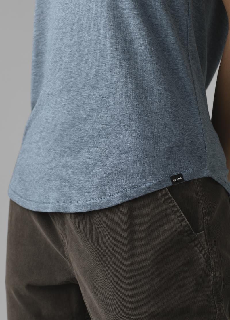 Cozy Up Scoop Neck Tee - Womens - Nightshade Heather 5