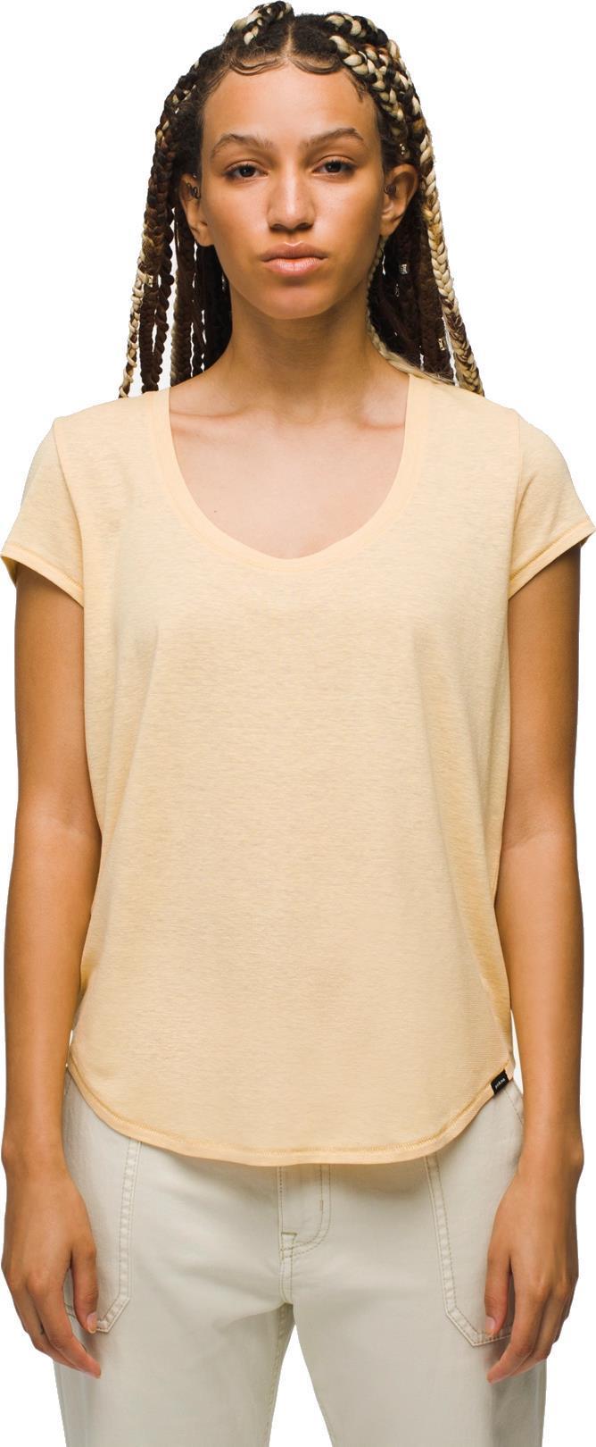 Cozy Up Scoop Neck Tee - Womens - Sun Kissed Heather 2