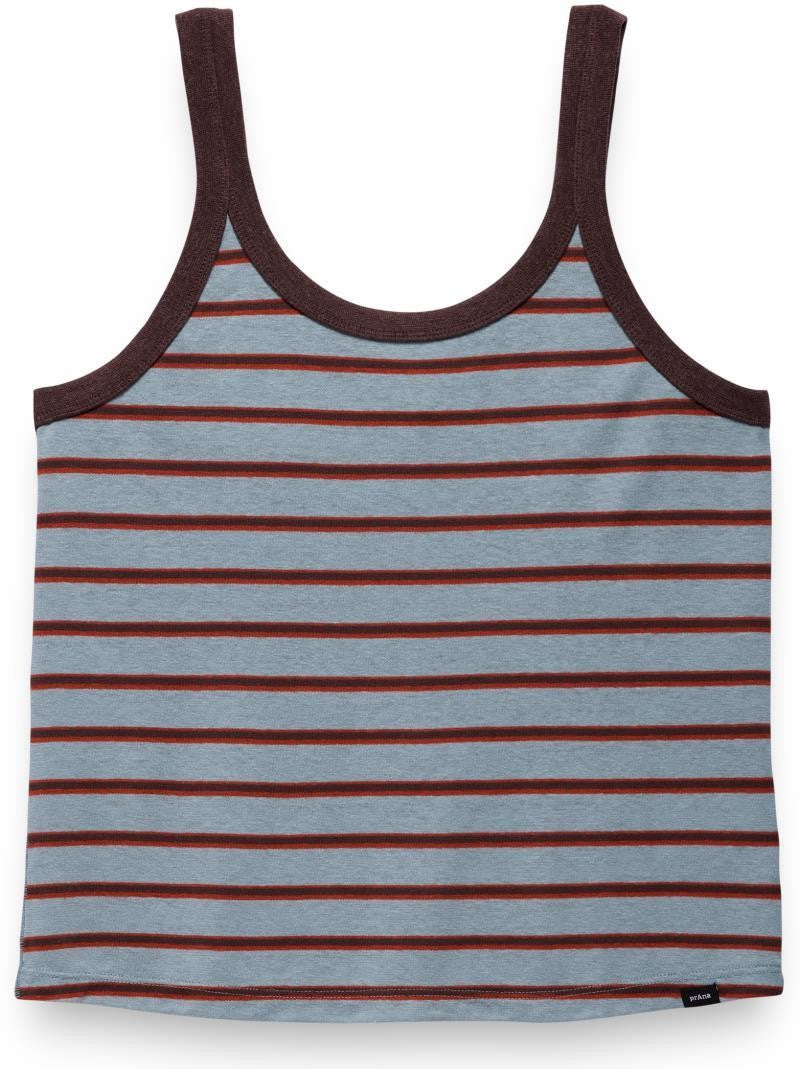 Cozy Up Scoop Tank - Womens - saltwater stripe 1