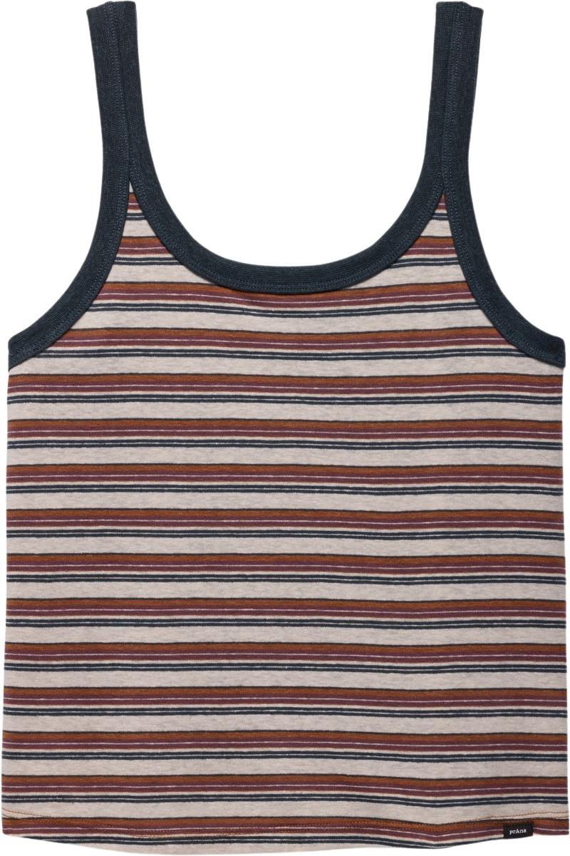 Cozy Up Scoop Tank - Womens - stormy night stripe 1