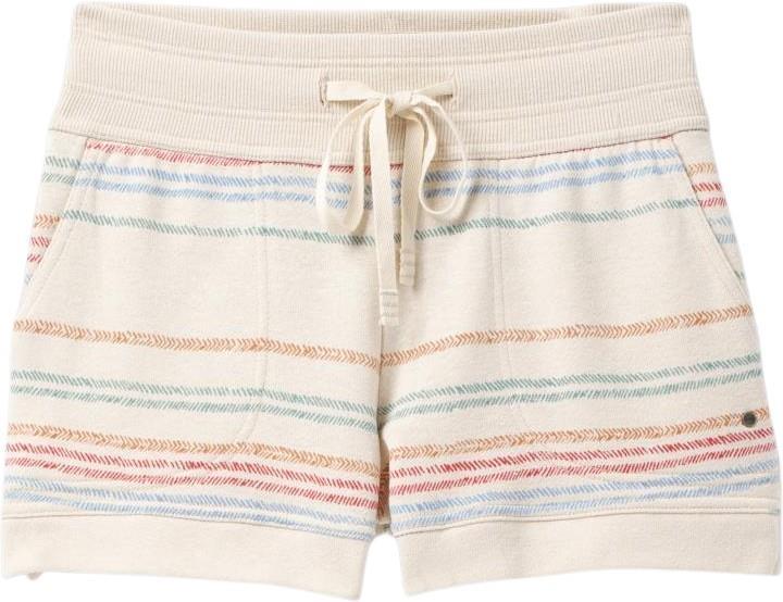 Cozy Up Shorts, 3" Inseam - Womens - Canvas Multi Stripe 1
