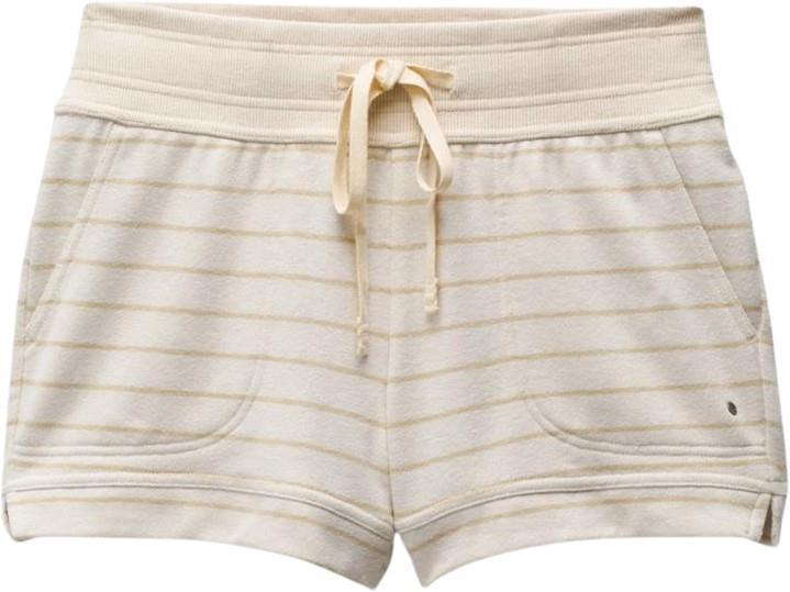 Cozy Up Shorts, 3" Inseam - Womens - Canvas Stripe 1