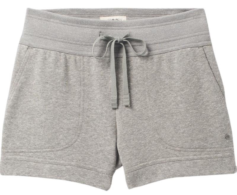 Cozy Up Shorts, 3" Inseam - Womens - Heather Grey 1