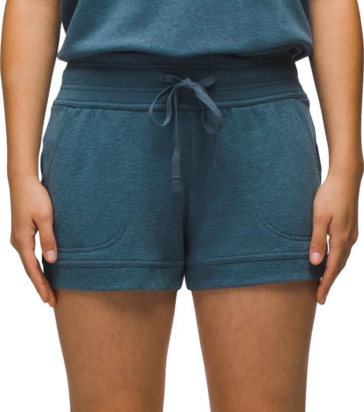 Cozy Up Shorts, 3" Inseam - Womens - High Tide Heather 2