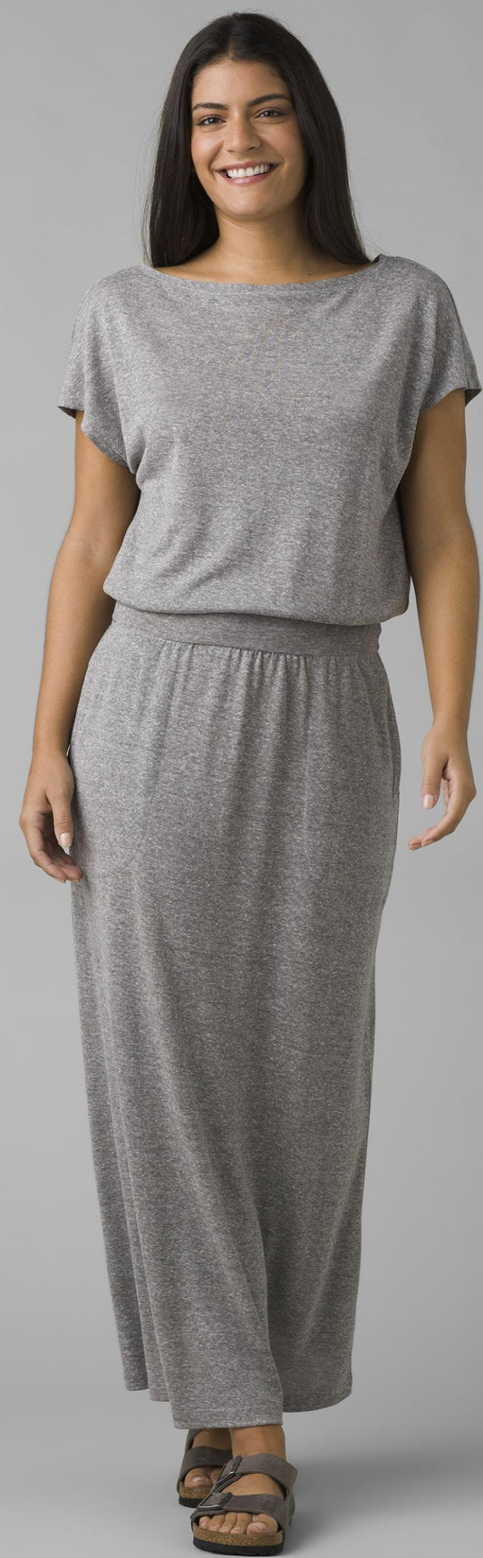Cozy Up Skyland Dress - heather grey 1