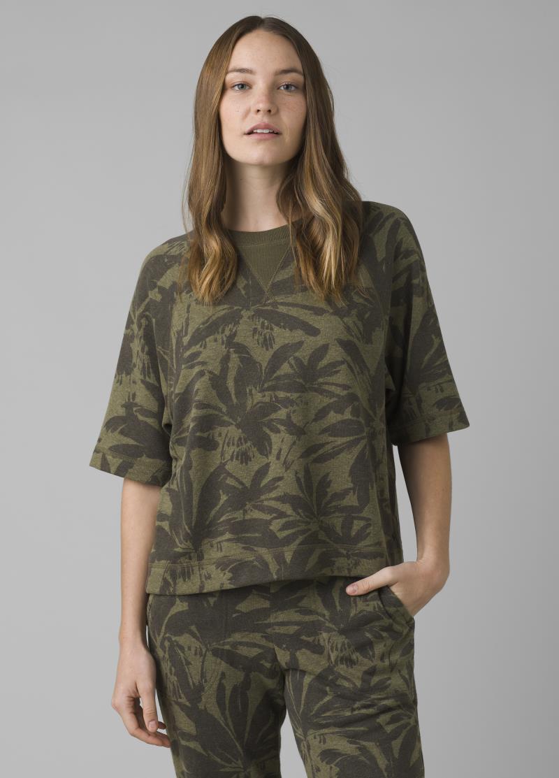 Cozy Up Sunfair Top - Womens - cargo palms 1