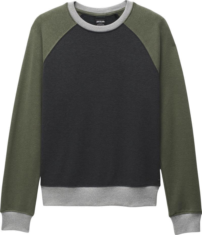 Cozy Up Sweatshirt - Womens - rye green block 1