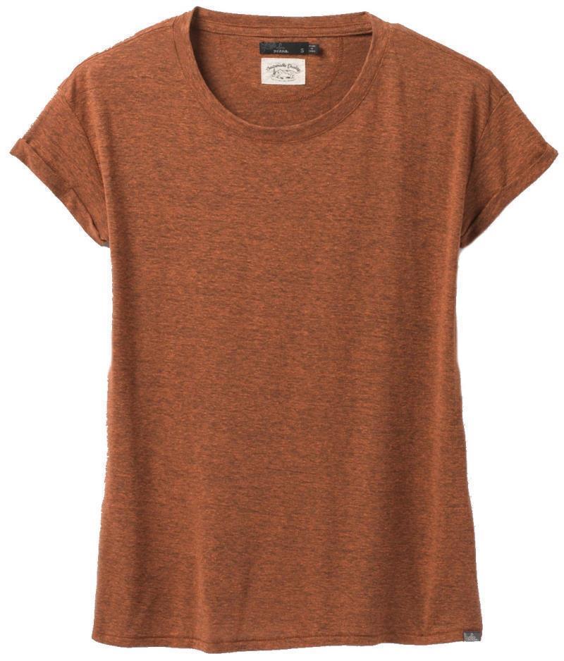 Cozy Up T-Shirt Plus - Womens - Cedar Heather 1