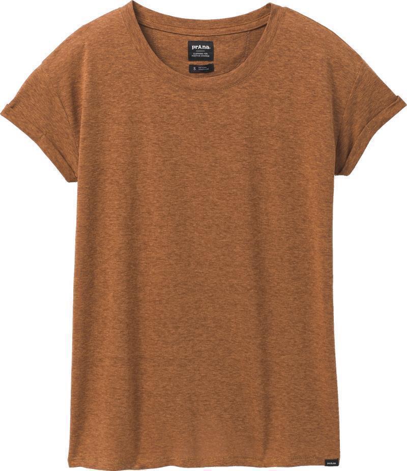 Cozy Up T-Shirt Plus - Womens - Dark Ale Heather 1